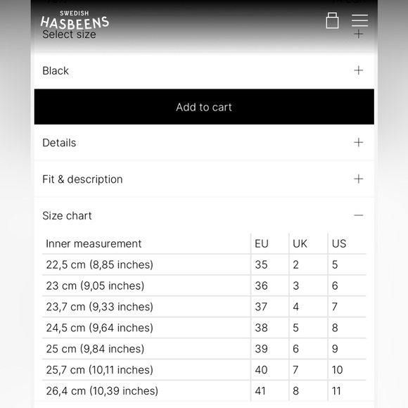 Swedish Hasbeens Vivi Clog Heeled Sandals in Black Leather - Picture 8 of 8